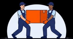 Professionelle Umzugshelfer