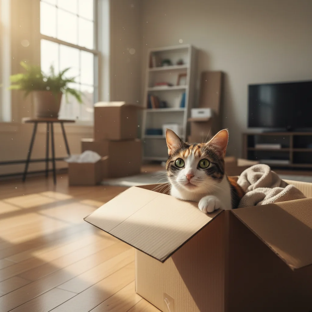 Umzug mit Katze: Stressfrei durch den Umzugstag